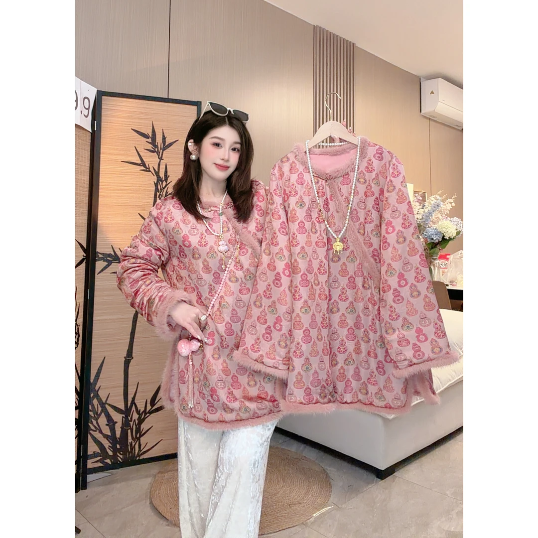 【八宝葫芦】新中式国风复古感盘扣宽松显瘦百搭唐装新款上衣796