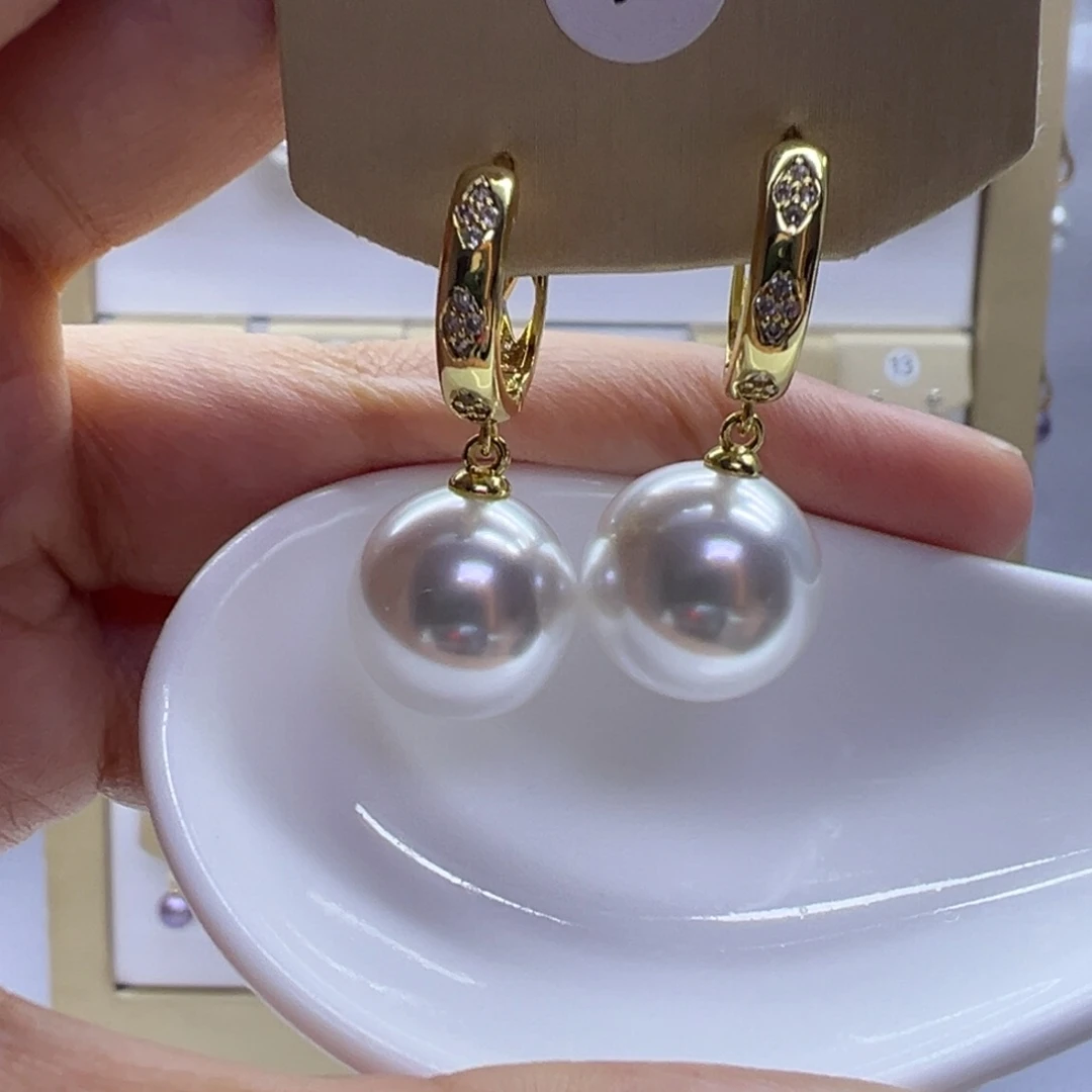 未镶嵌耳饰淡水珍珠
