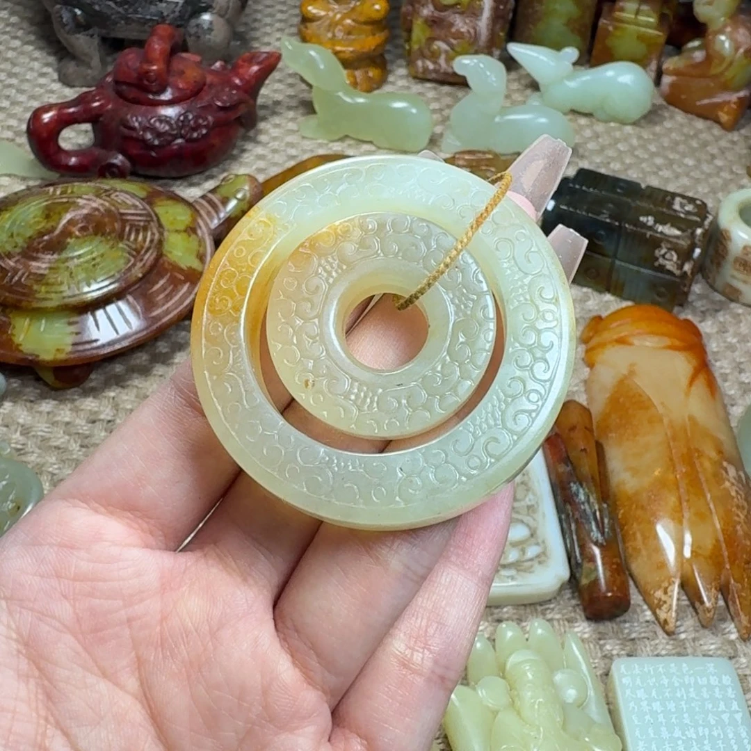 吊坠白玉菩提挂件