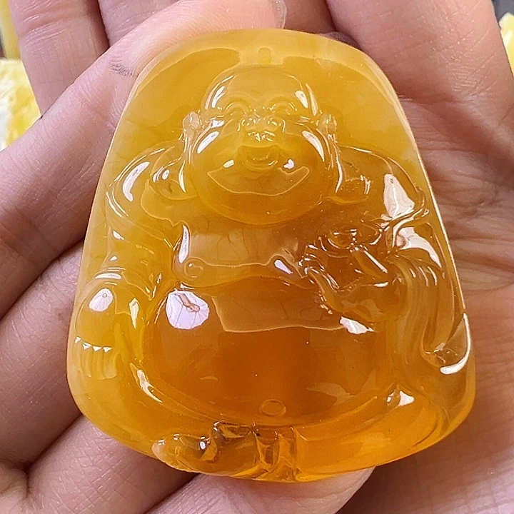 蜜蜡颈饰未镶嵌蜜蜡