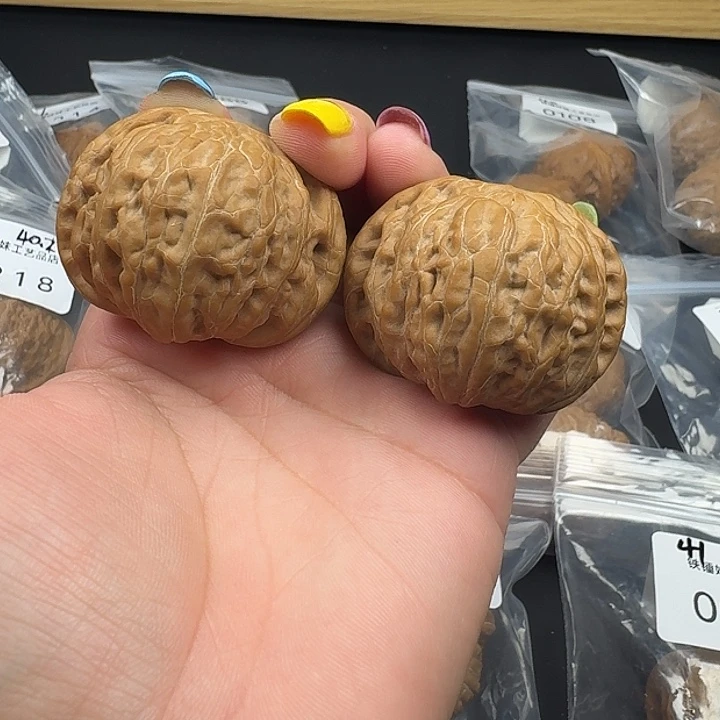 世***号文玩核桃把件铁锤45➕