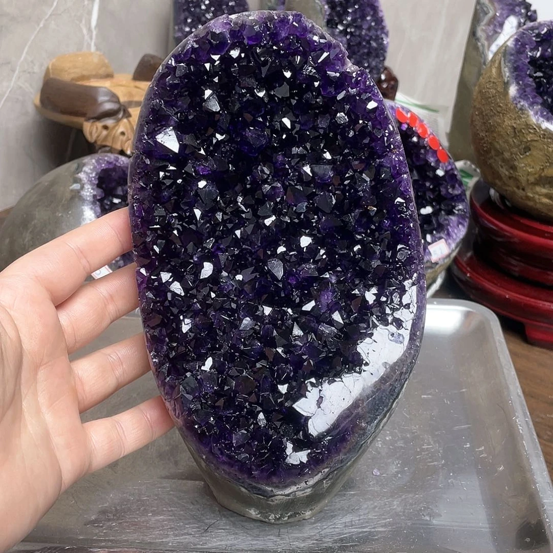 紫晶大型摆件（非配饰）未镶嵌