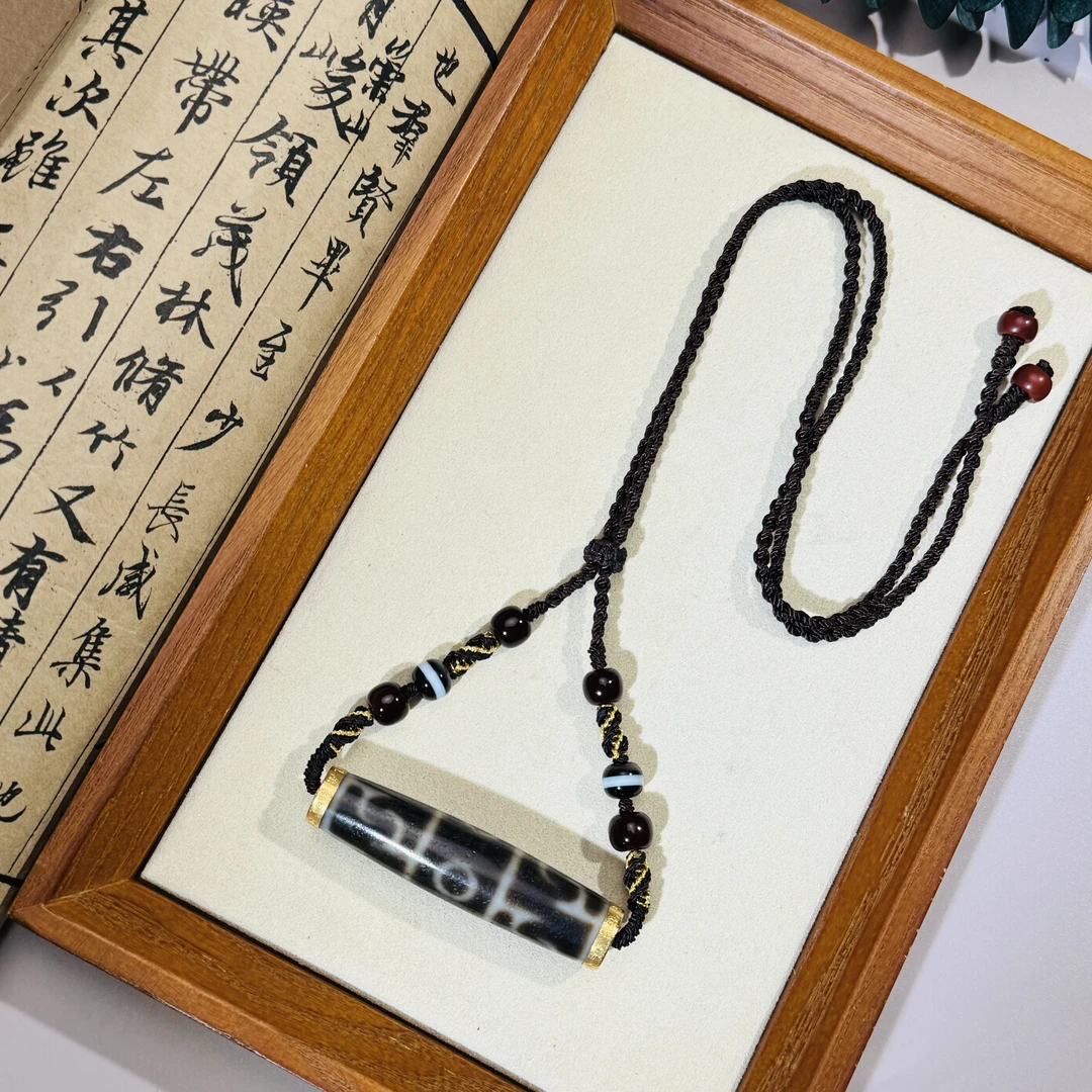 扶摇臻选|18K金镶莲师三Y一线吊坠