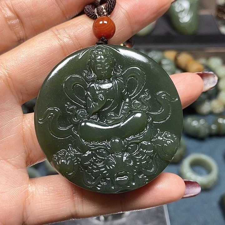 和田玉挂件未镶嵌