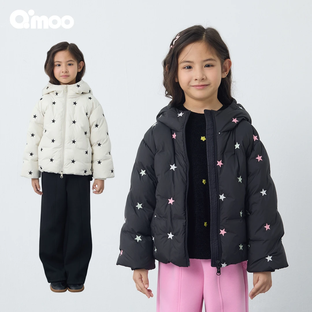 女童新款保暖羽绒服