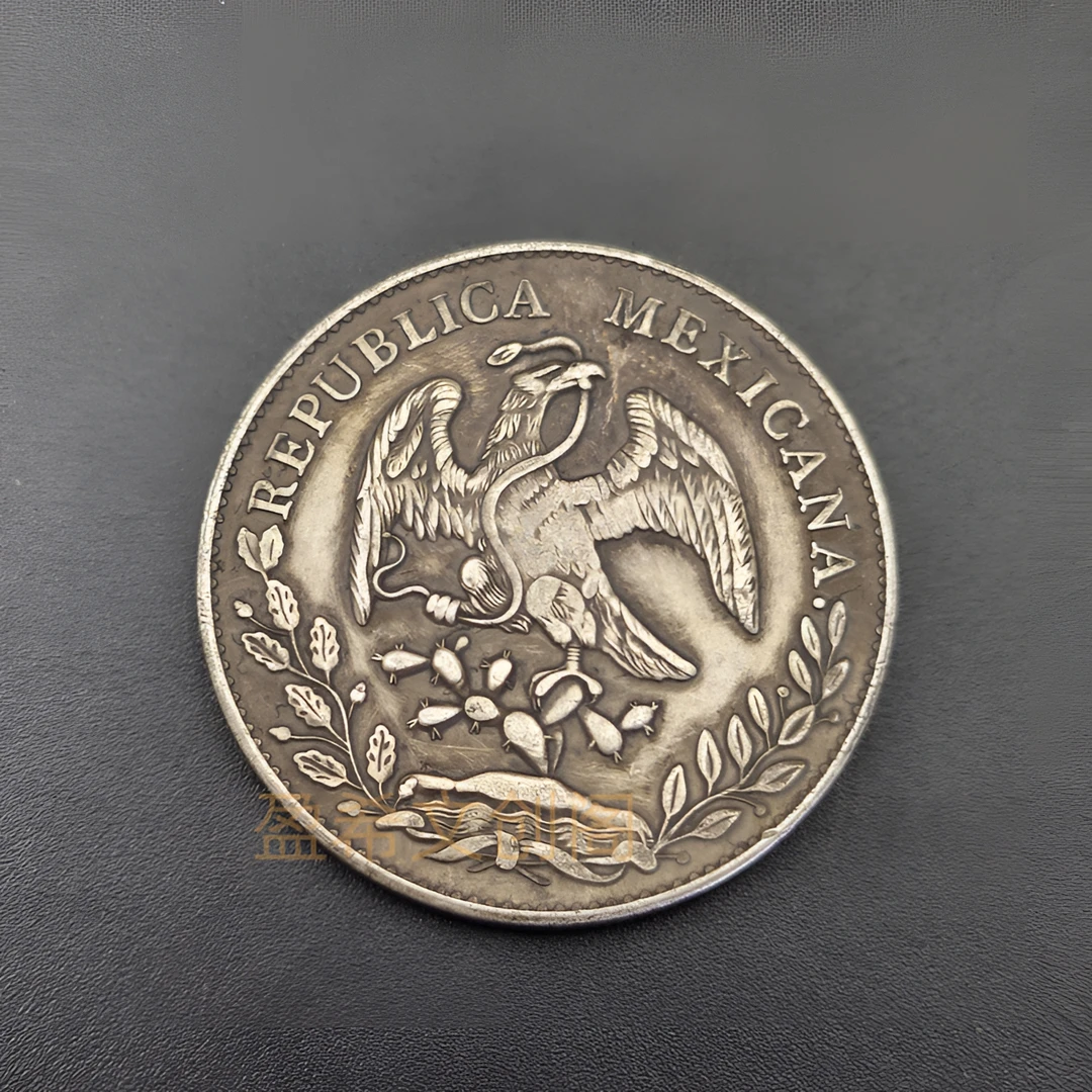 鹰洋吸翻仿古银元大洋摆件桌面装饰品