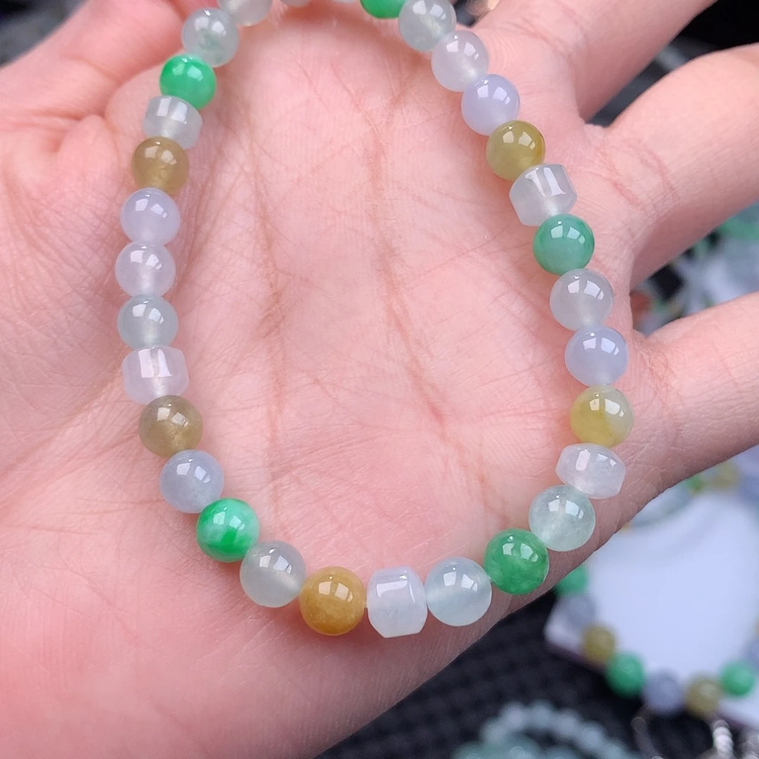 翡翠手链未镶嵌翡翠