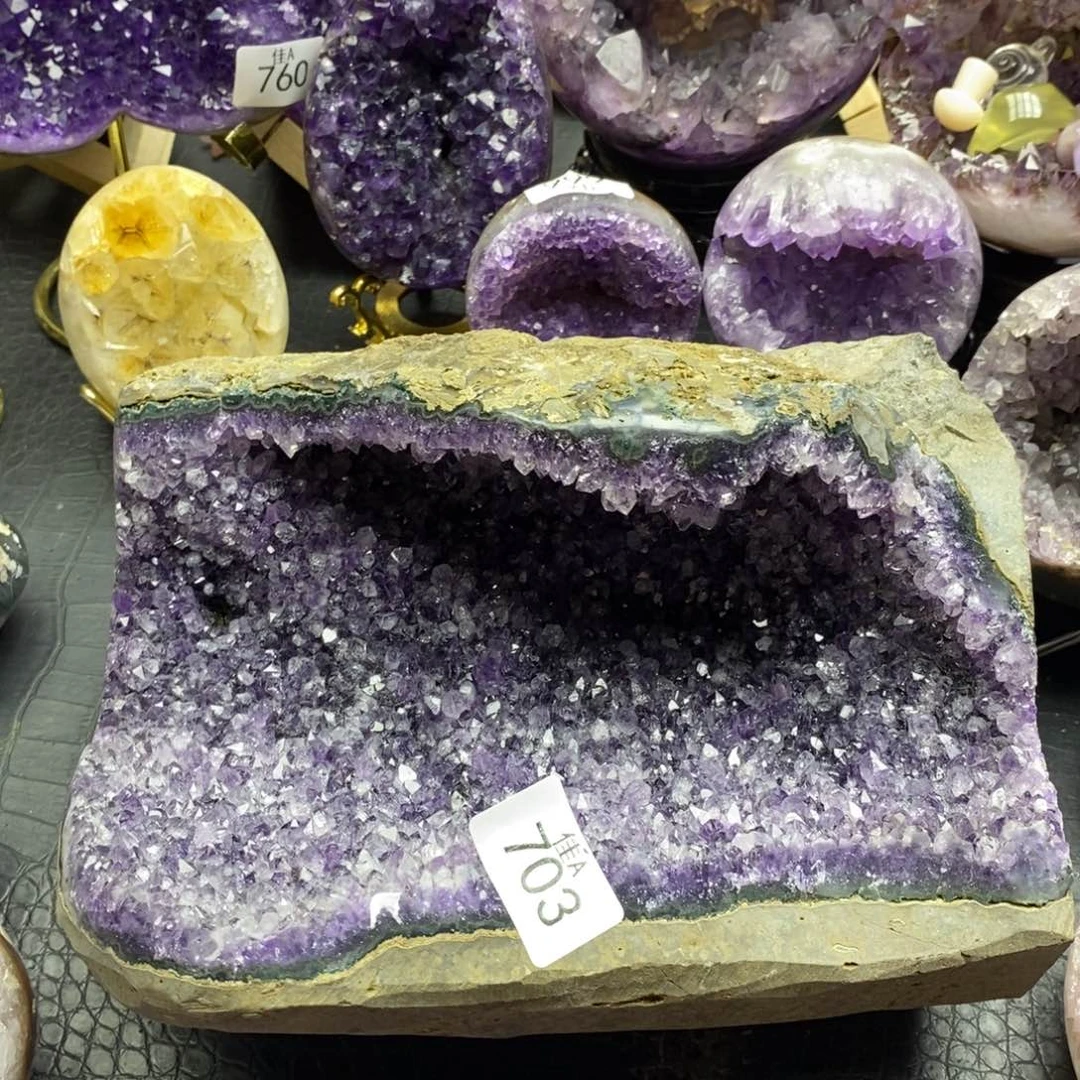 未镶嵌大型摆件（非配饰）紫晶昱****询