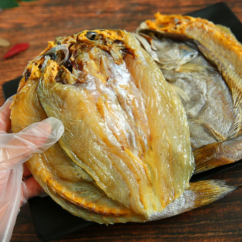 鮸鱼鲞温州特产海鲜干货农家腌制晾晒咸鱼野生海鱼米鱼干风干咸鱼