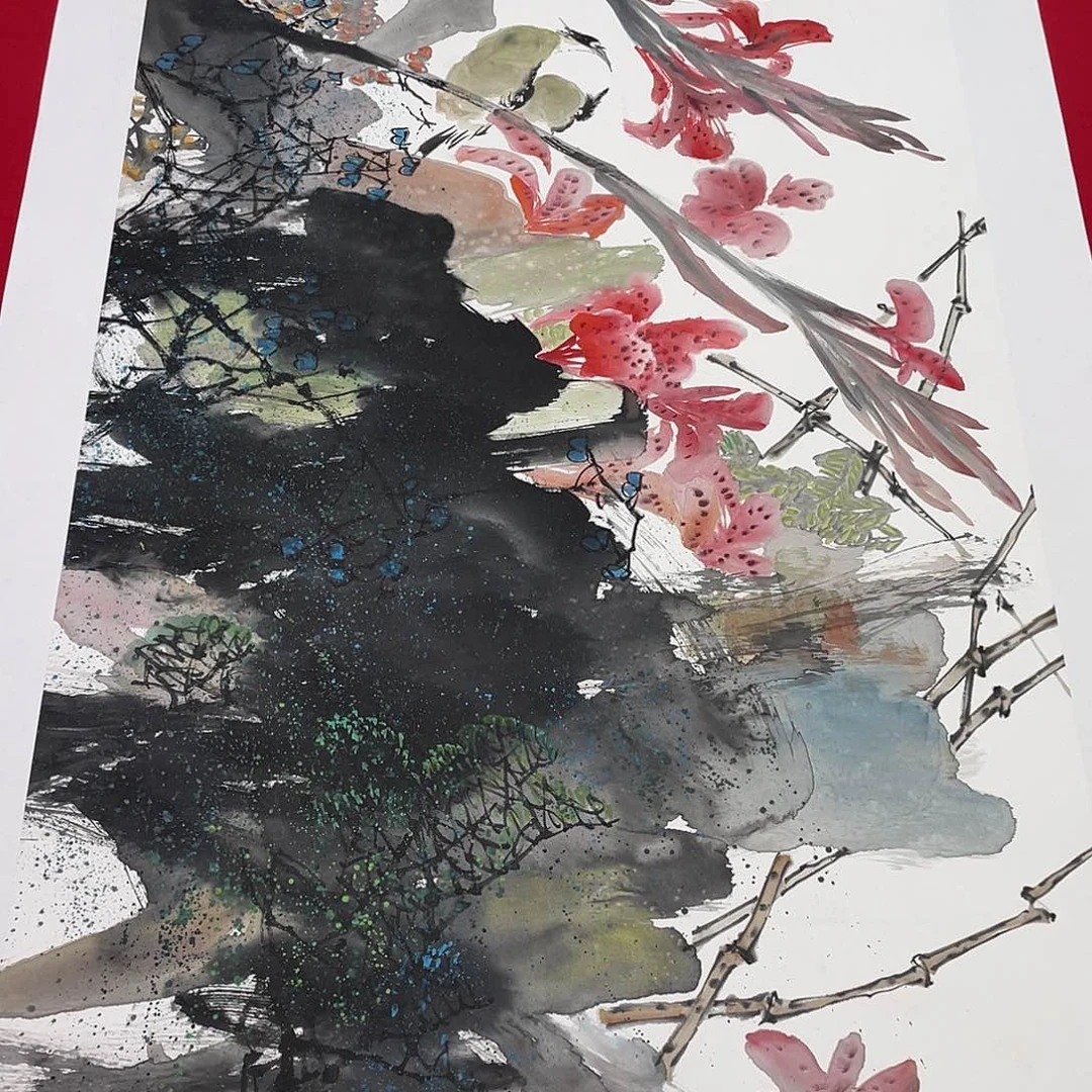 国画李庆友老师作品