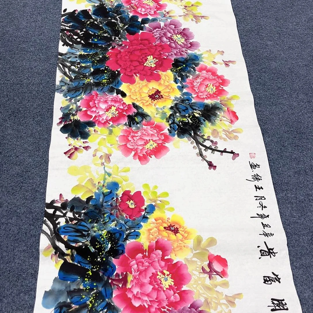 国画纯手绘字画作品