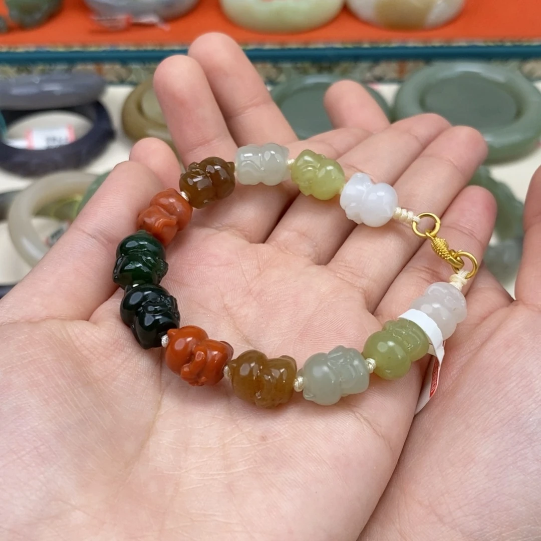 岩***手链未镶嵌和田玉