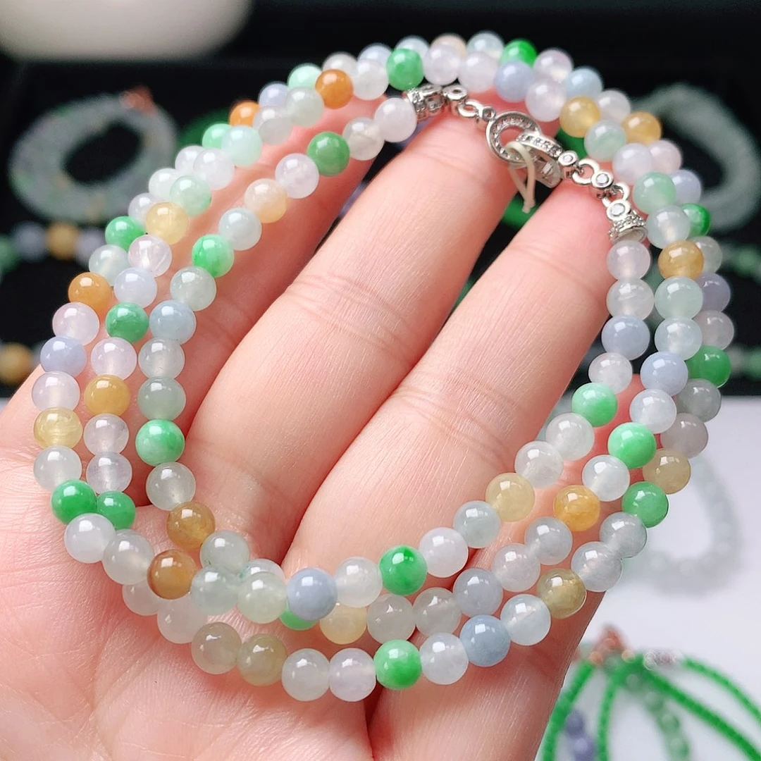 翡翠未镶嵌手链翡翠