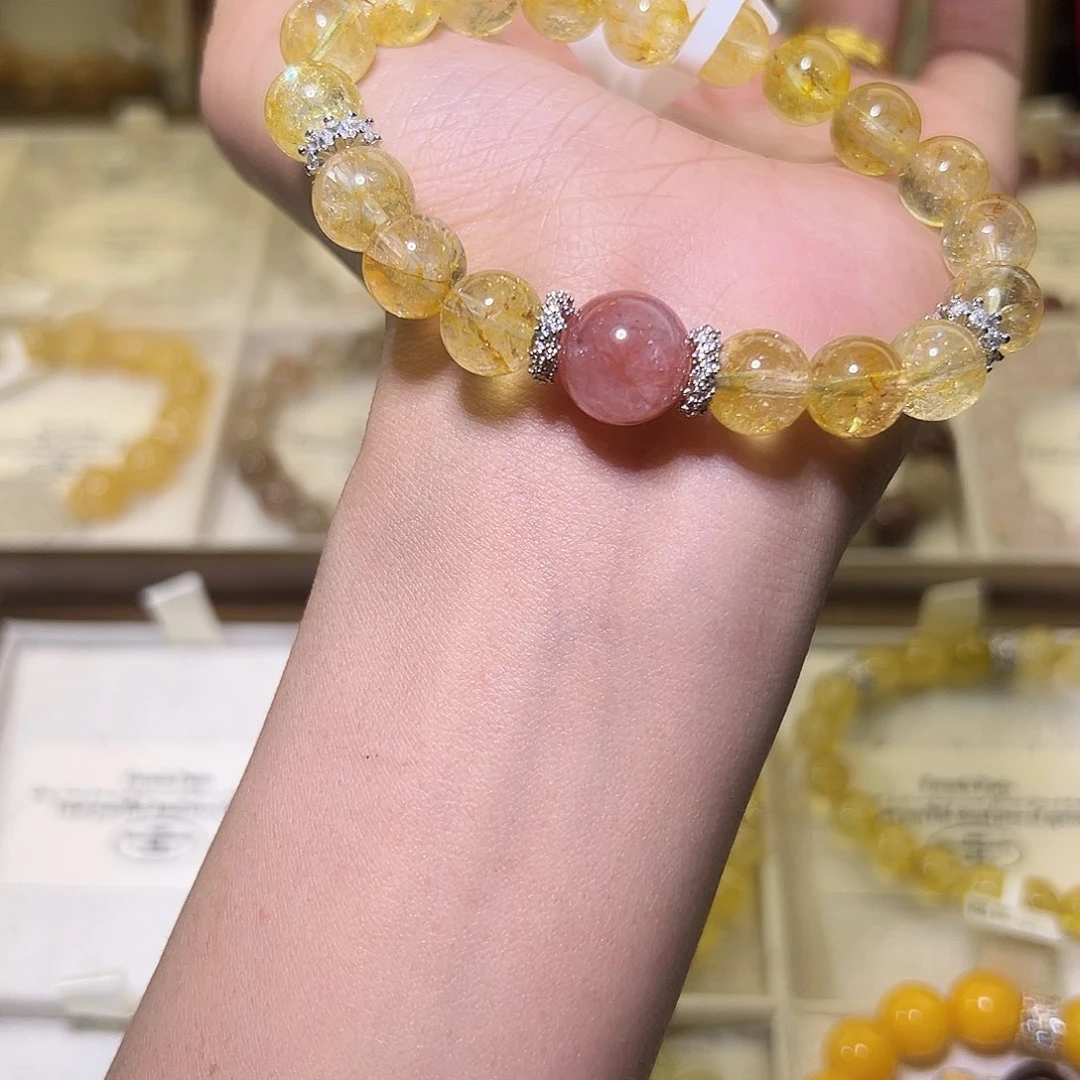 水晶手链未镶嵌-****?48小时鉴赏