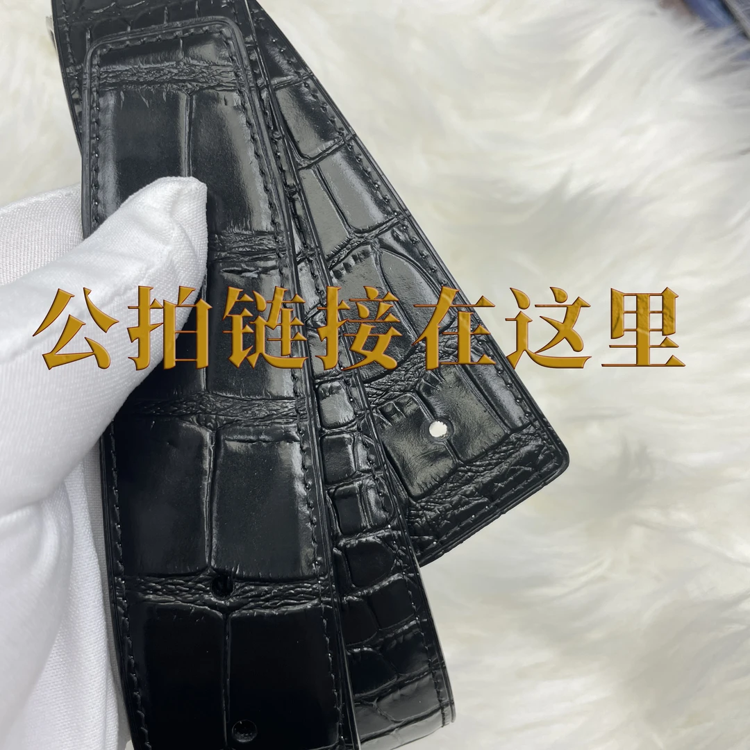 福利金银扣真皮腰带-公拍链接