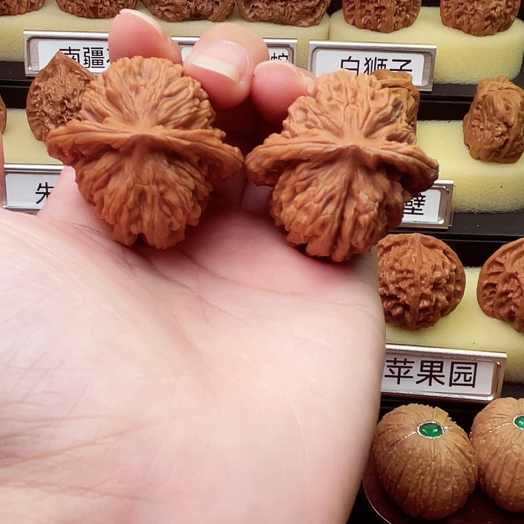吊坠文玩核桃四座楼40全品318
