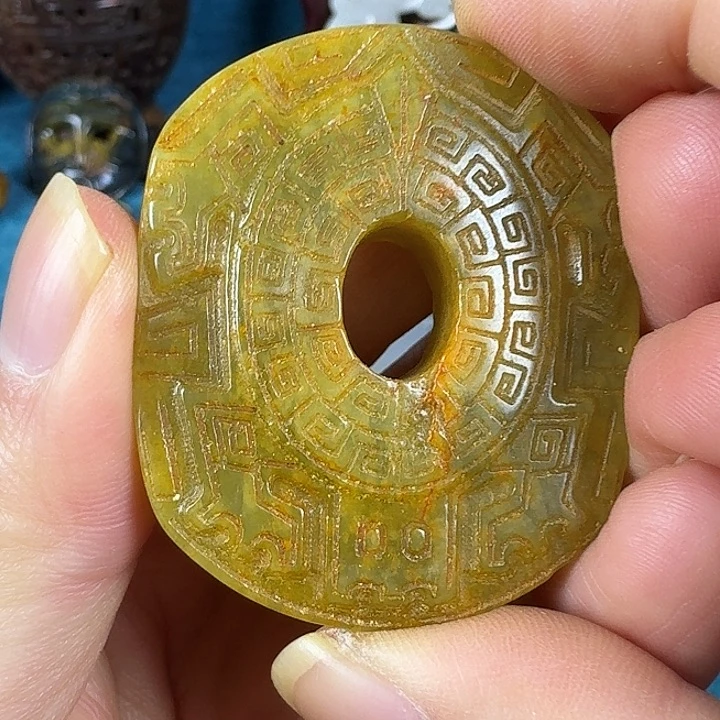 和田玉（糖玉）未镶嵌挂件