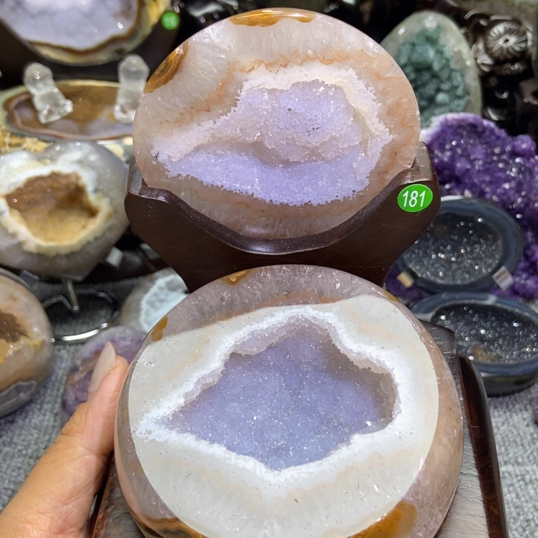 未镶嵌摆件紫晶水晶