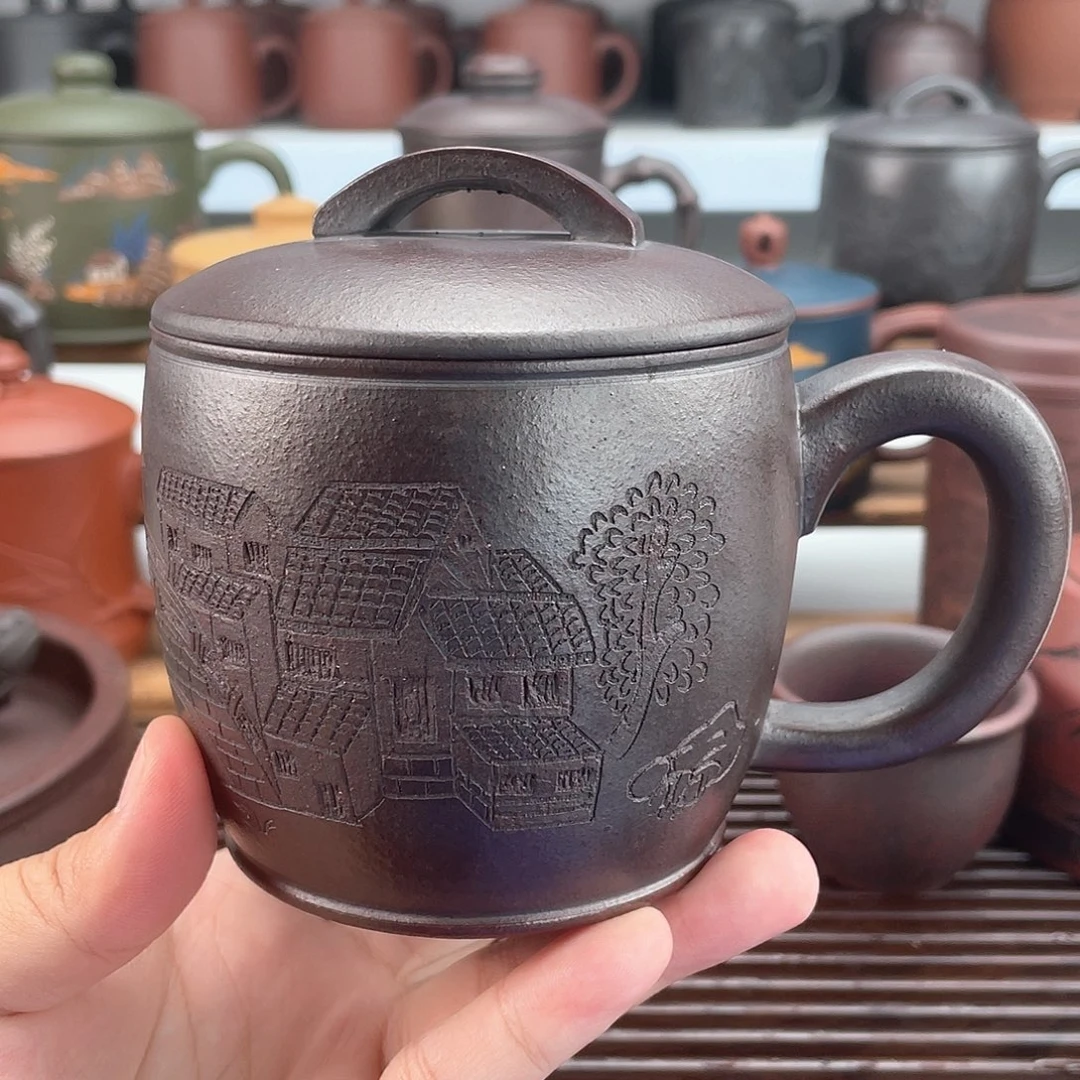 茶杯紫砂高档紫砂茶具套装