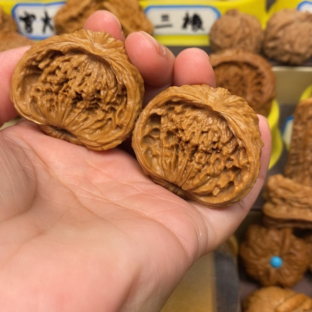 吊坠文玩核桃～**～楼聚宝盆