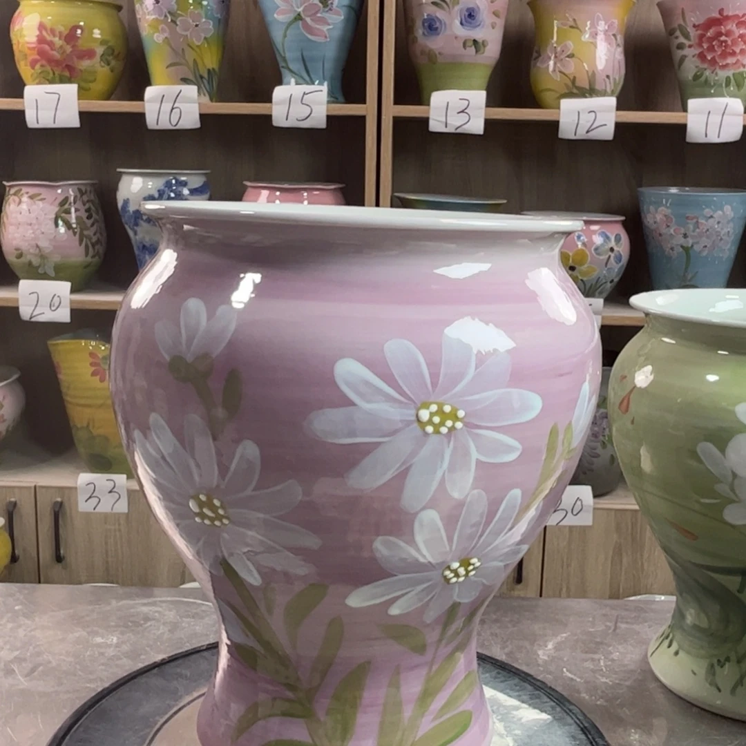 景德镇陶瓷花盆花盆