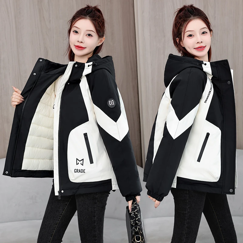 爆款加厚棉衣女短款冬季新款小个子棉袄2025韩版宽松保暖棉服外套