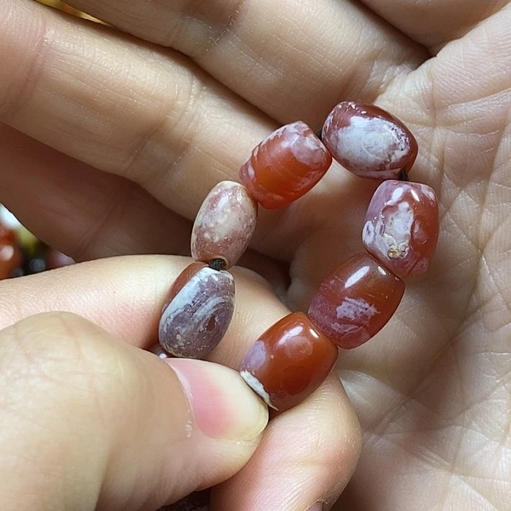 未镶嵌颈饰玛瑙/玉髓海**空