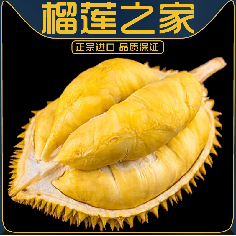 【刀疤李】65元/斤A果3-3.5斤泰国树熟金枕榴莲/鲜榴莲/核小金枕泰国