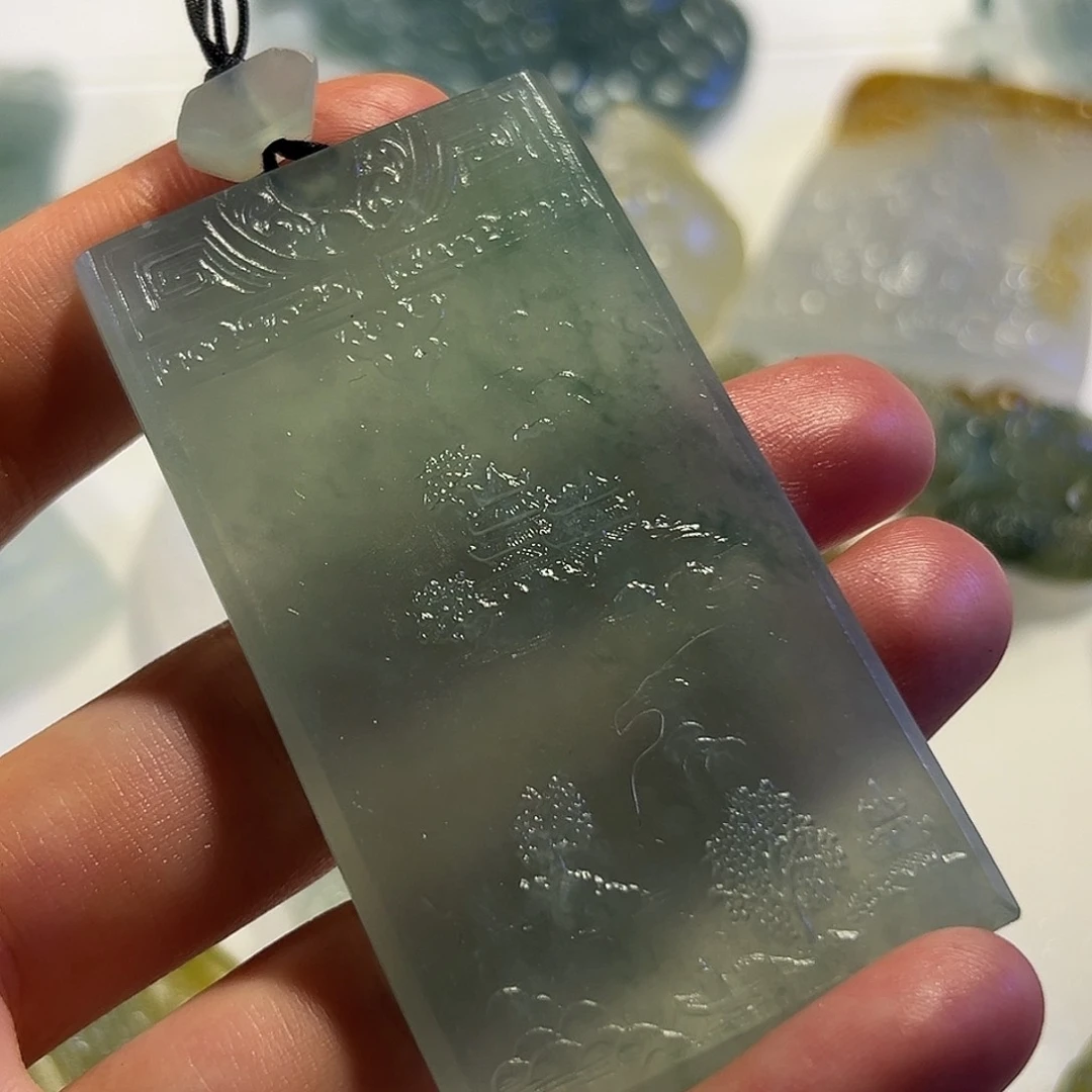 未镶嵌定制翡翠挂件