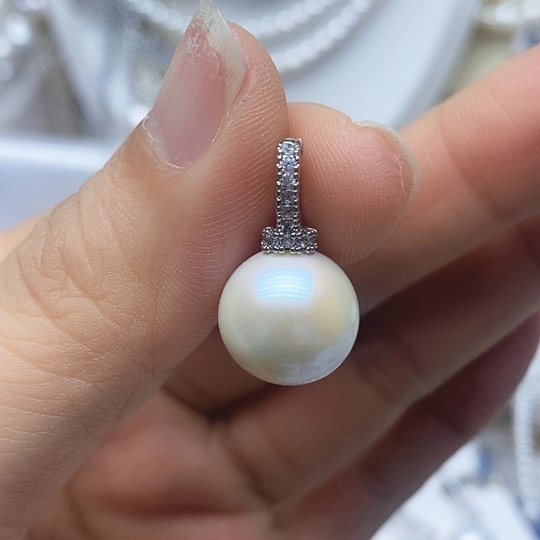 未镶嵌吊坠淡水珍珠