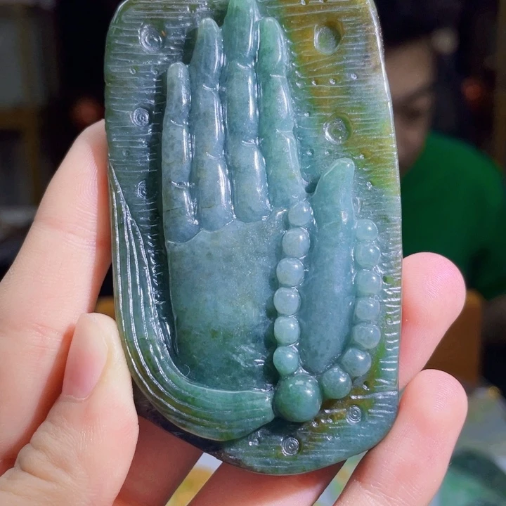 吊坠(不含链)未镶嵌翡翠A413