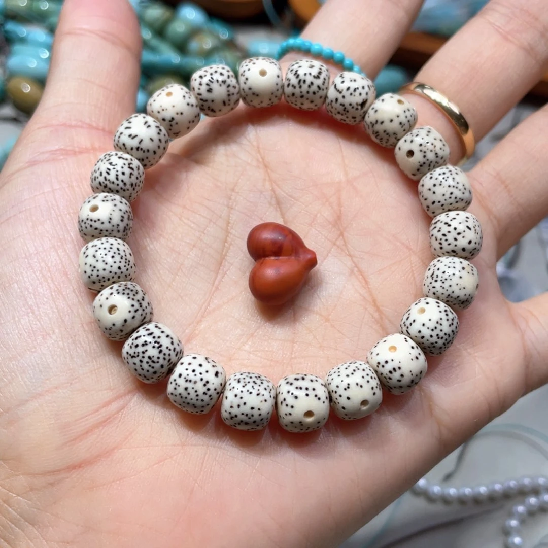 星月菩提手串星月菩提搭配南红