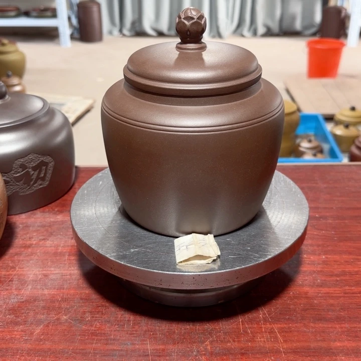 紫砂茶叶罐。。。。。。。。。
