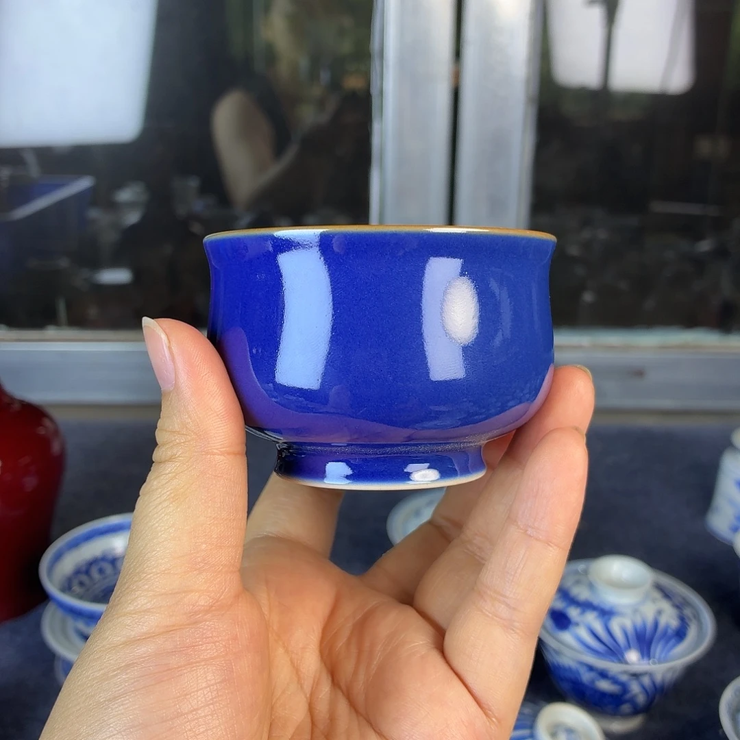 双板桥柴窑瓷器杯子