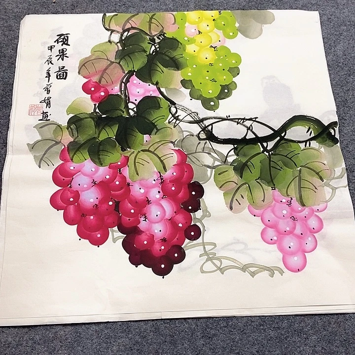 国画国画作品手绘