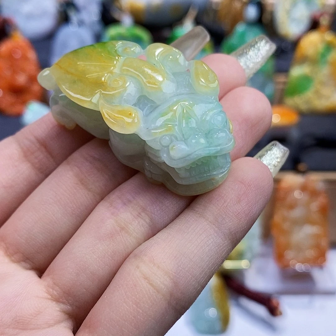 定制翡翠未镶嵌翡翠A货