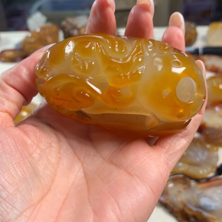 玛瑙/玉髓未镶嵌吊坠(不含链)