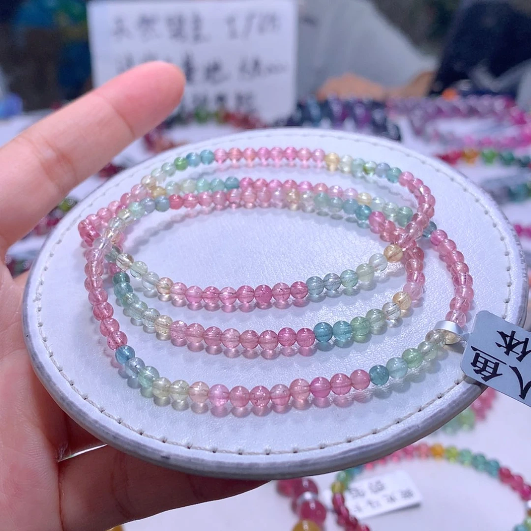 【闪购商品】未镶嵌手串碧玺3.6m