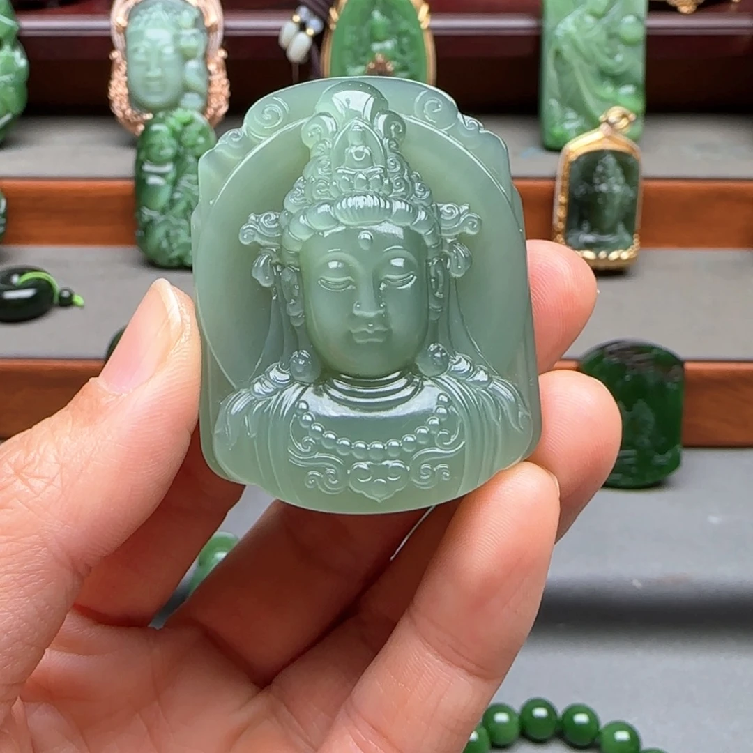 未镶嵌和田玉挂件好**习