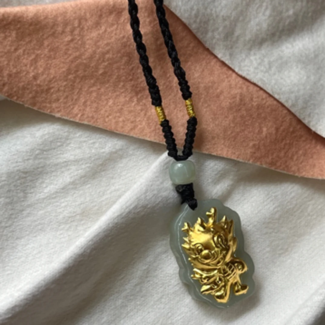 手工编织吊坠项链绳