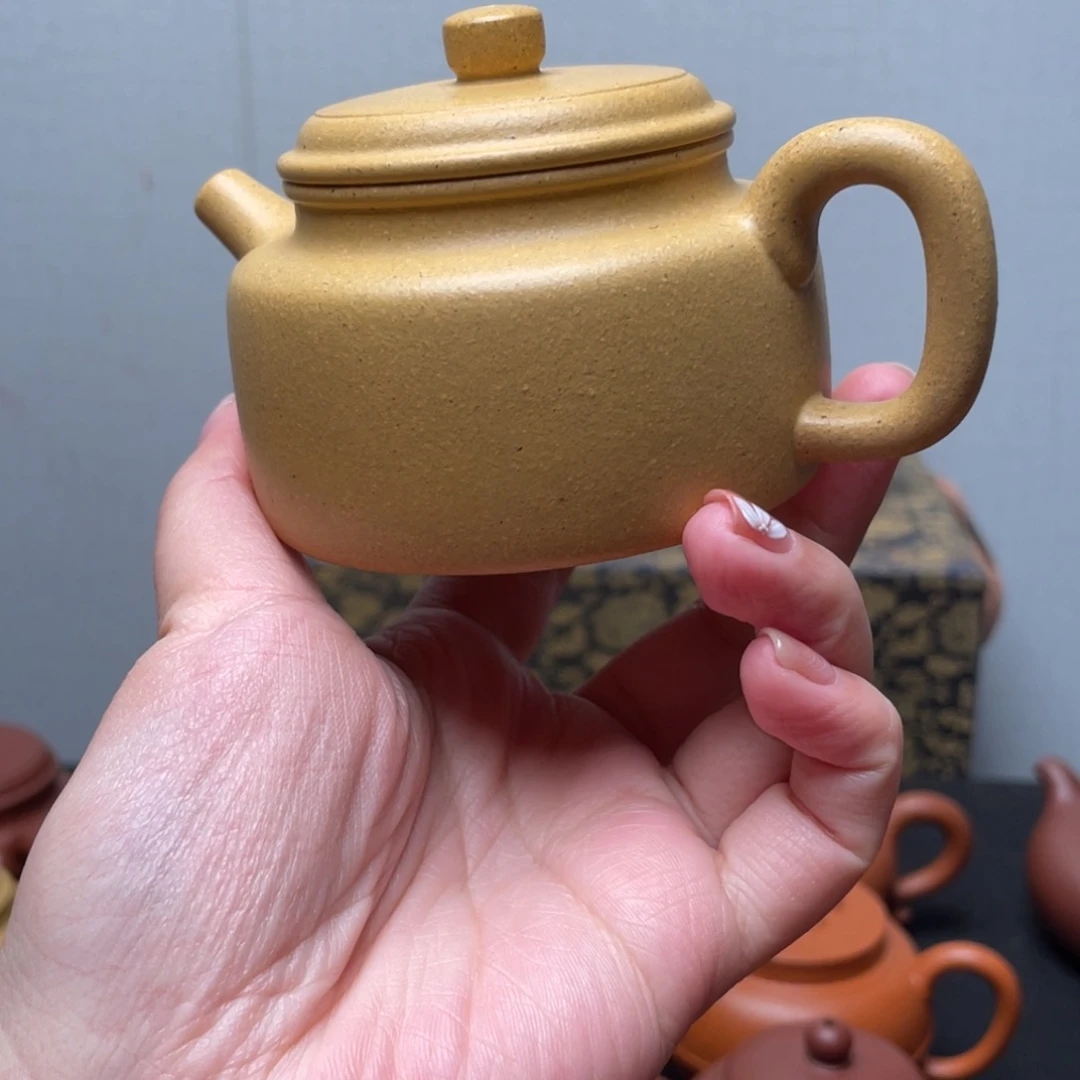 紫砂壶全手工本绿