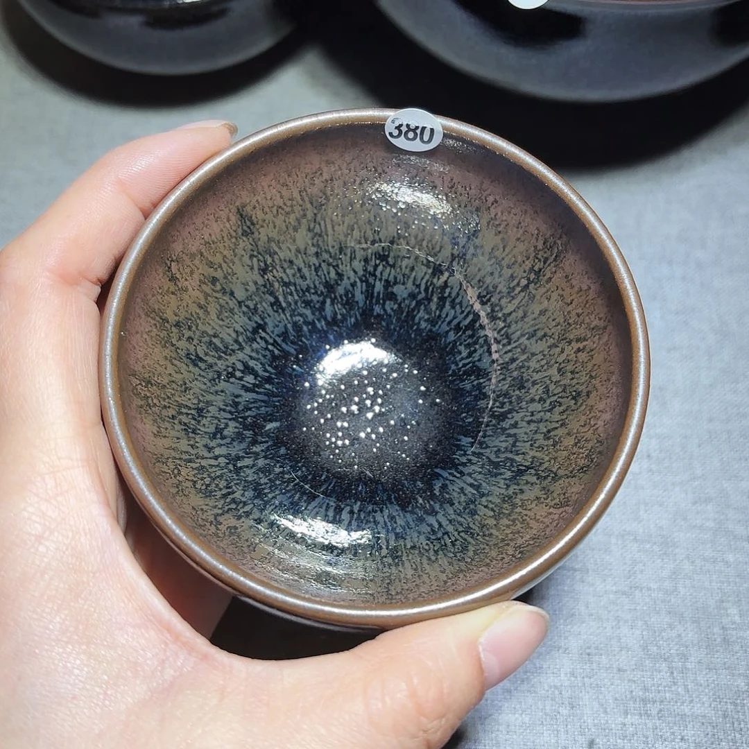 茶盏子衿手工柴烧盏磨底380