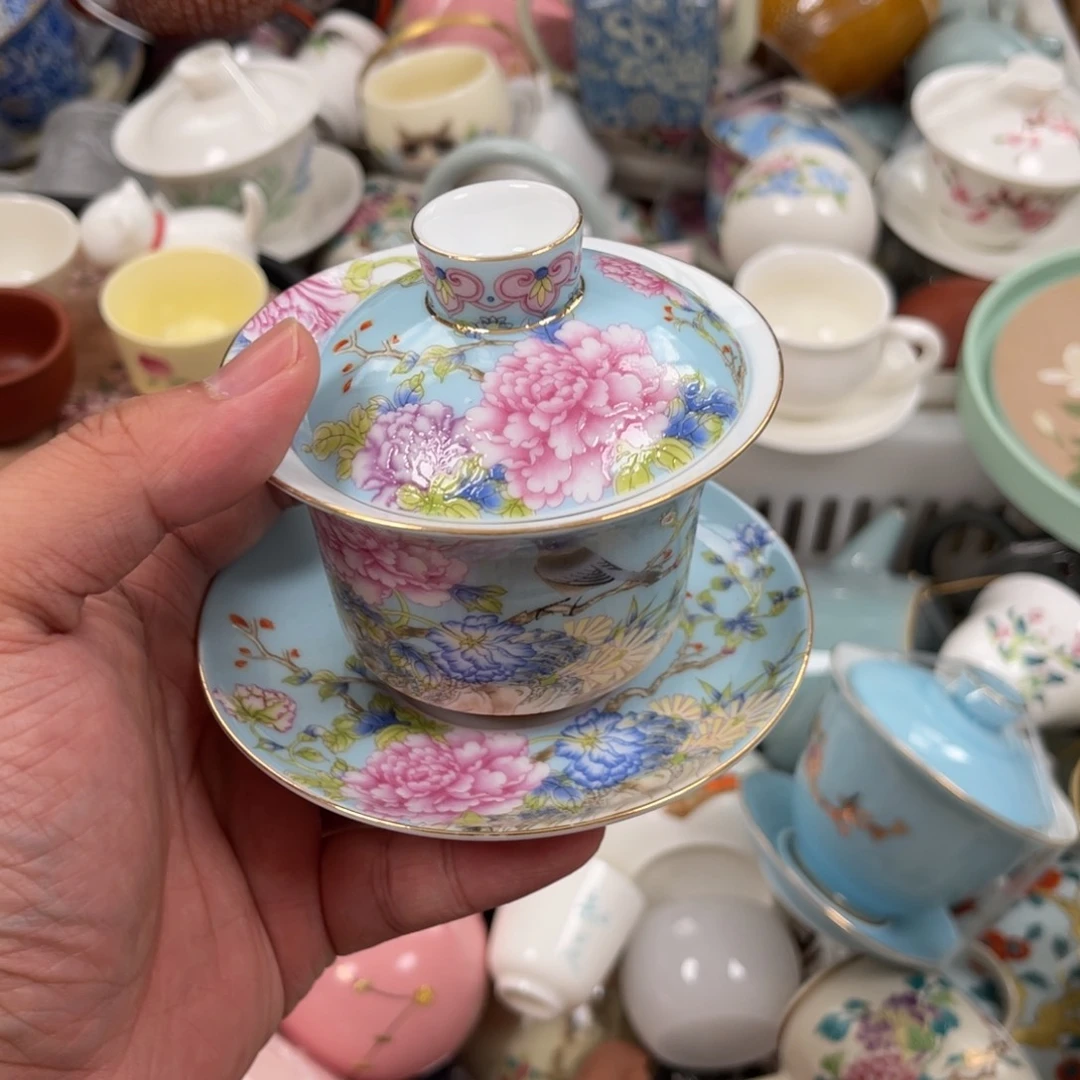 瓷片陶瓷茶具家用配件