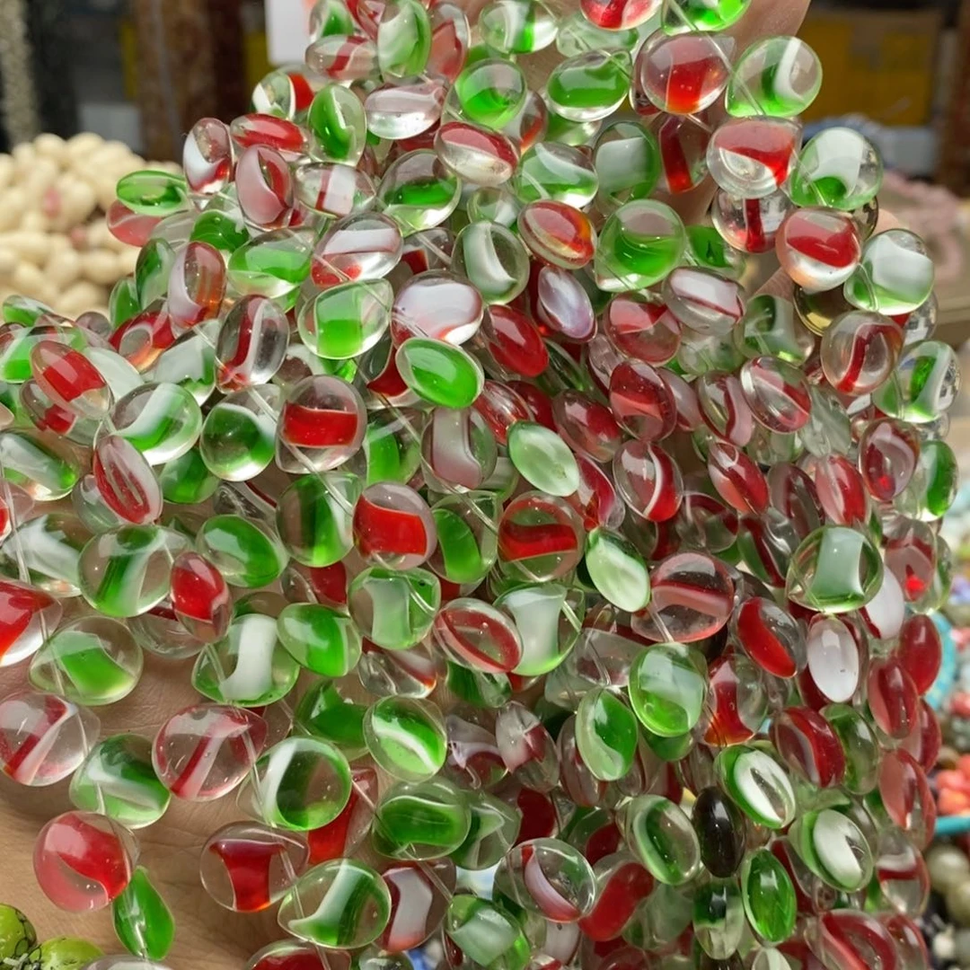 玛瑙/玉髓未镶嵌珠宝半成品一条琉璃水滴L390