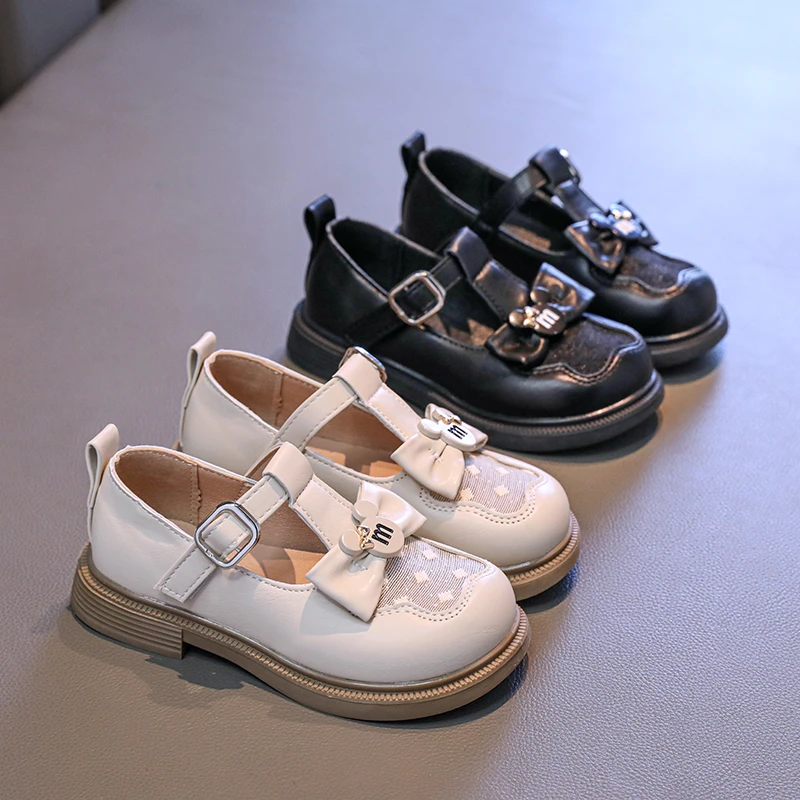 女童小皮鞋2025春夏季新款新中式学院风儿童公主鞋时尚洋气演出鞋