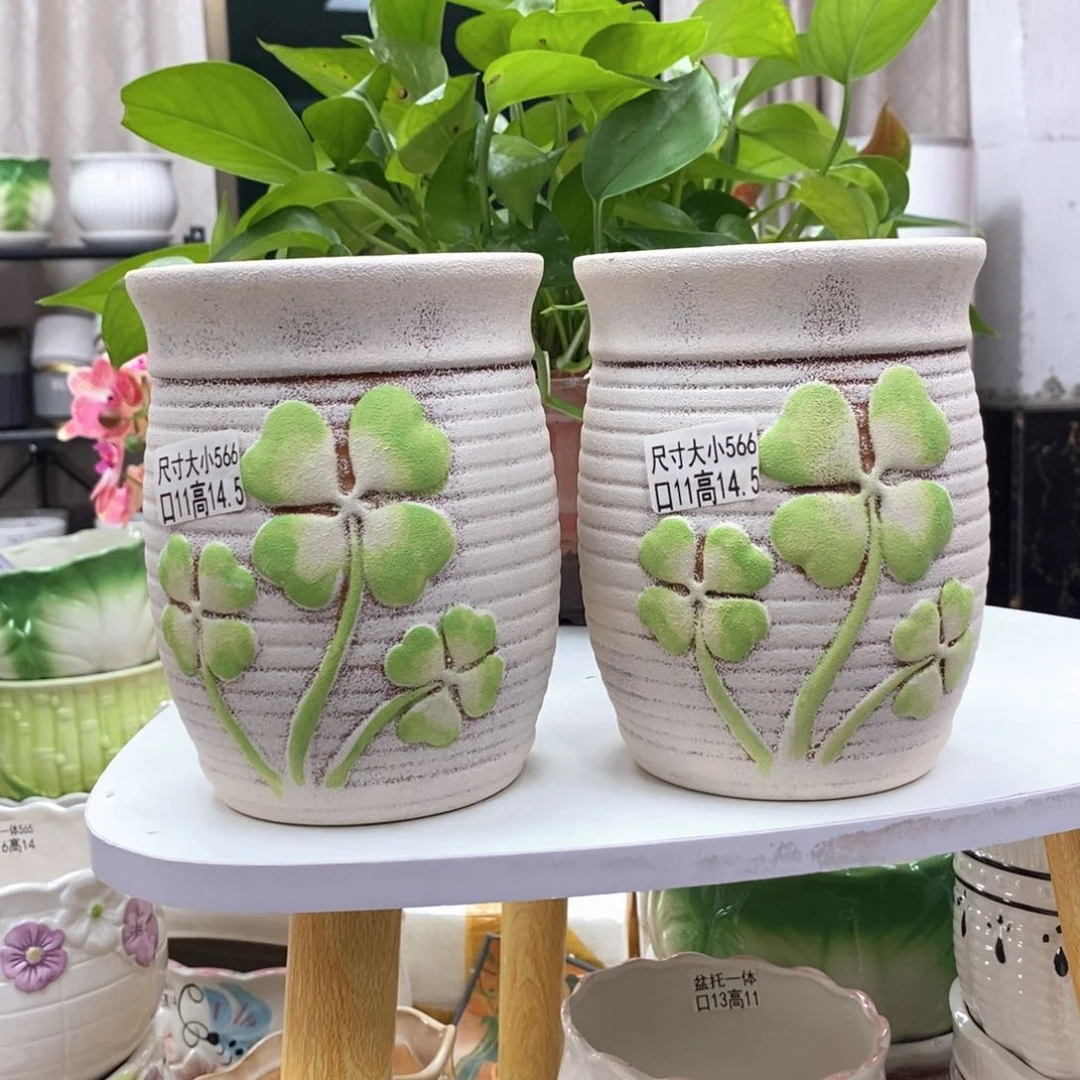 @陶瓷花盆@@5566