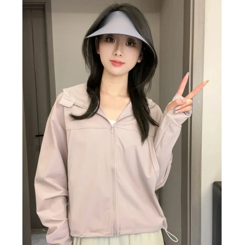 源头工厂【原纱2.0】夏季透气轻薄户外防紫外线原纱防晒衣女冰感