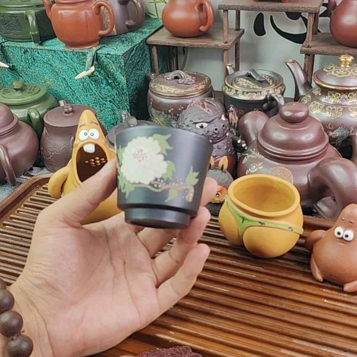 紫砂茶宠紫砂杯33333