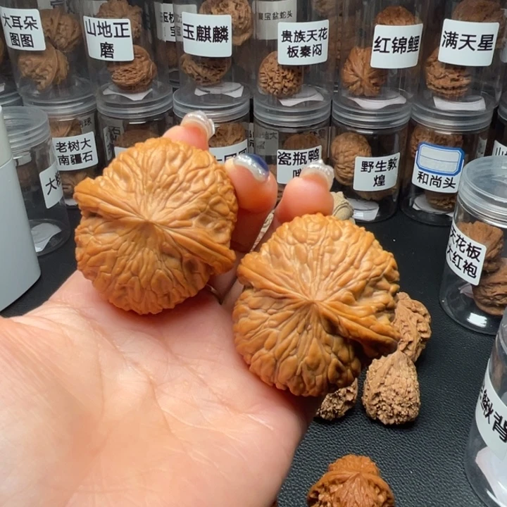 吊坠文玩核桃泥鳅背42
