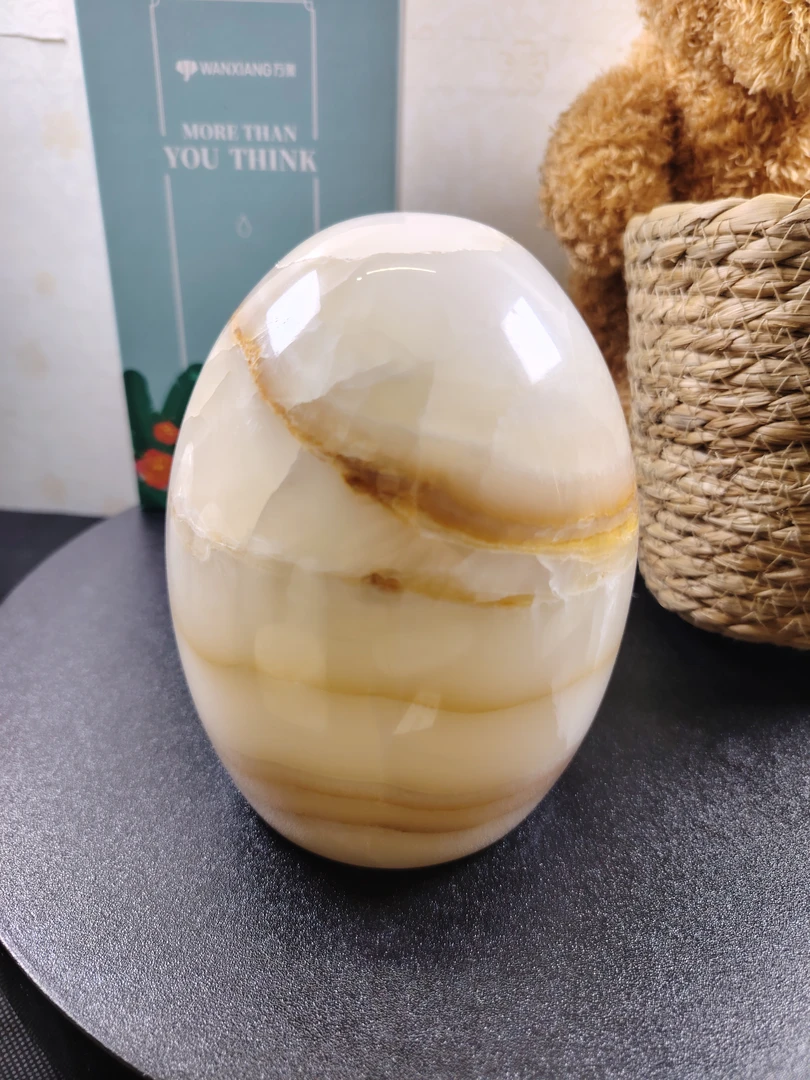 玉石鸵鸟蛋氛围灯小夜灯